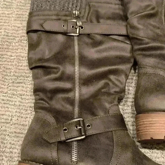 XAPPEAL WOMENS CHELSEY TALL BOOT - GREY - Picture 5 of 9